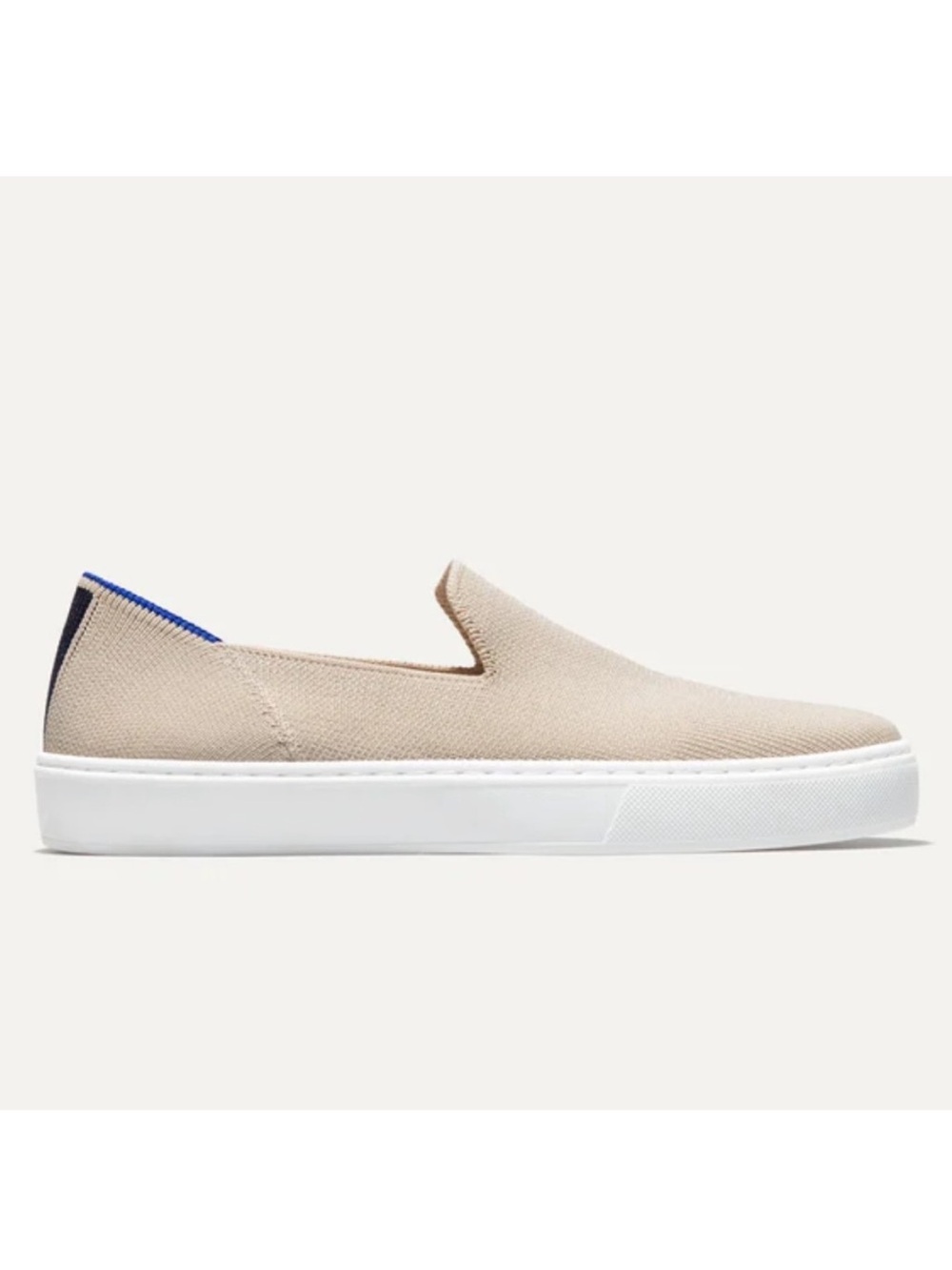 Rothy’s The Original Slip On Sneakers in Sand Color - Size 8 - Picture 3 of 13